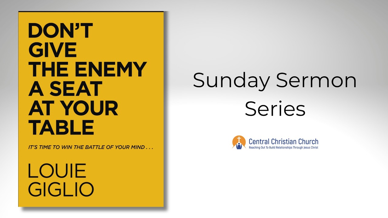 Sunday 06/14/2026 Sermon # 7 Don't let the Enemy have a seat at your table.